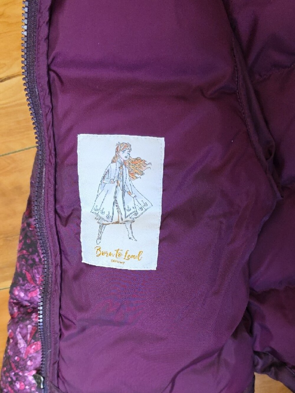 Columbia Disney Frozen II Anna Limited Edition Puffer Jacket Size S (7/8) Kids - Picture 4 of 14